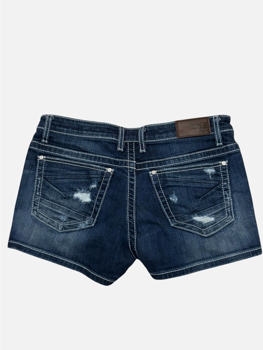 BKE Payton Low Rise Denim Jean
Shorts Dark Wash Sz 28